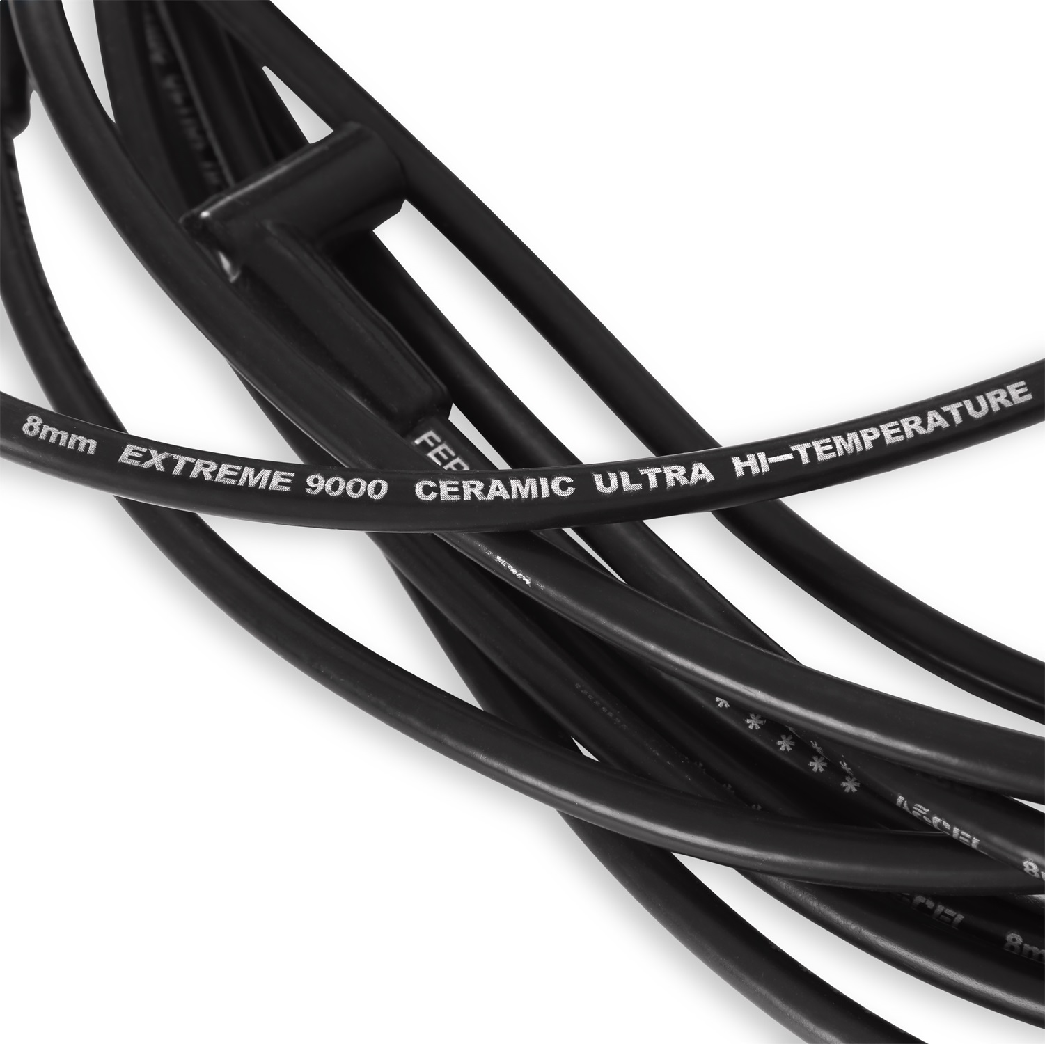 Extreme 9000 Black Ceramic Boot Spark Plug Wire Set - Image 7