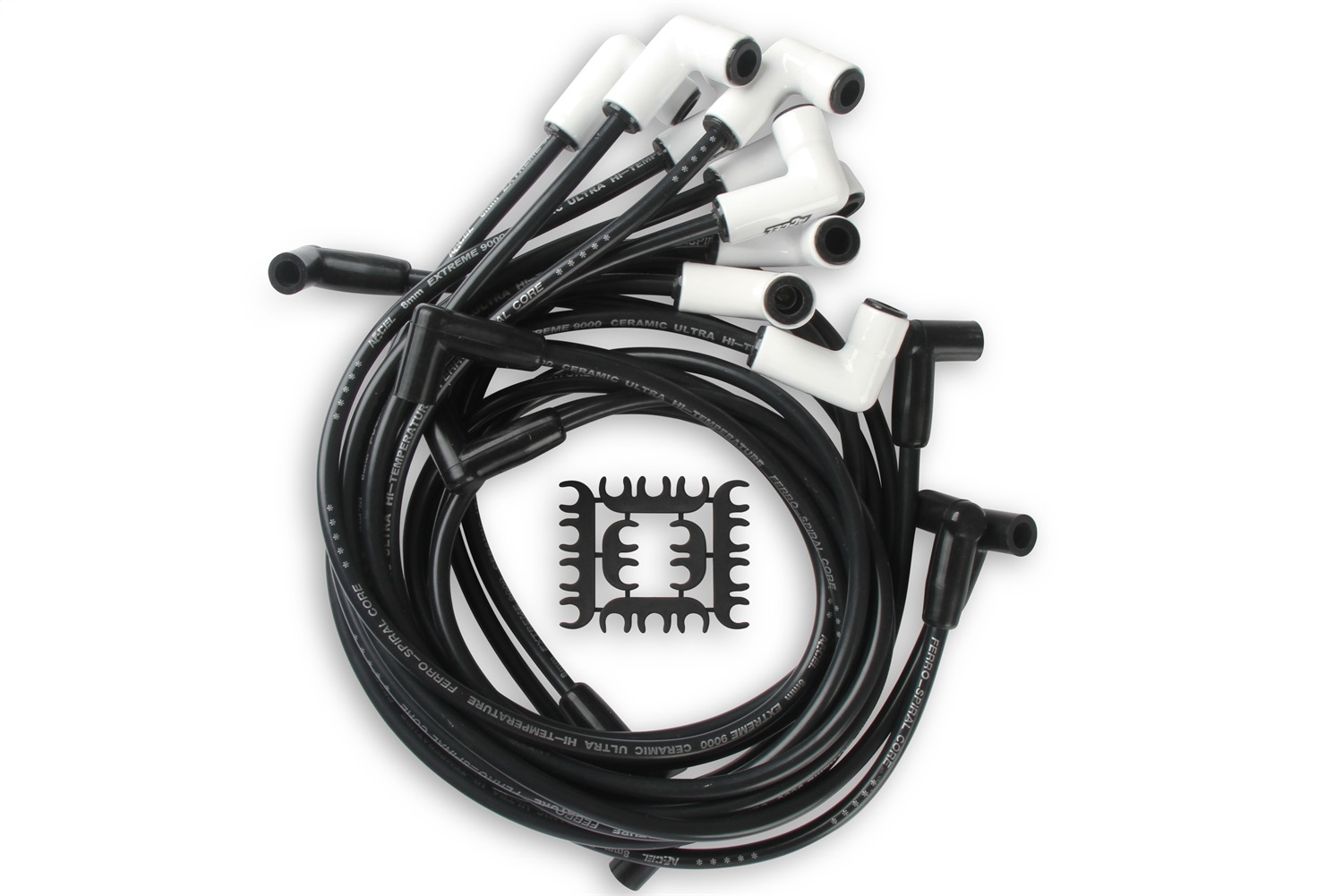 Extreme 9000 Ceramic Boot Spark Plug Wire Set - Image 2
