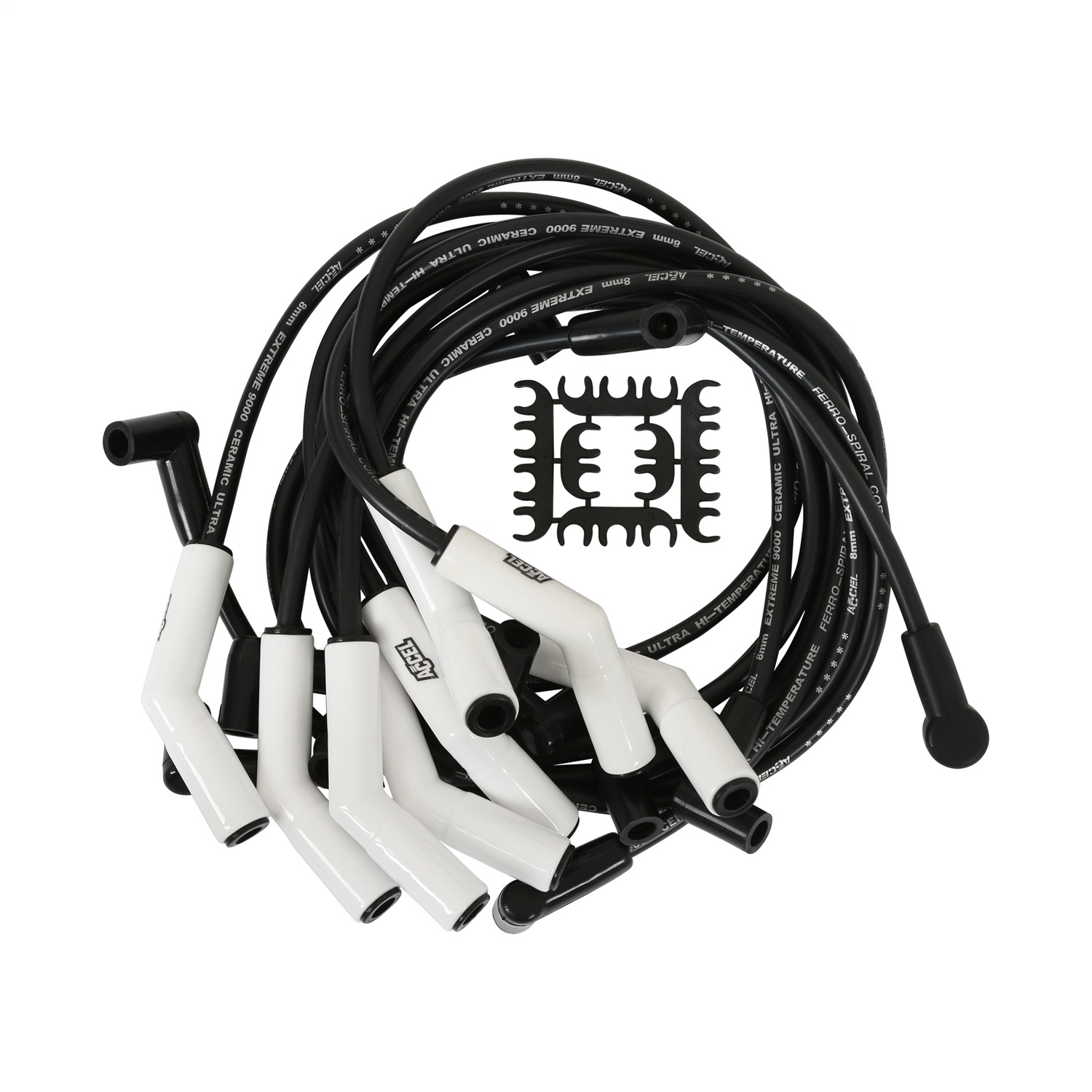 Extreme 9000 Ceramic Boot Spark Plug Wire Set