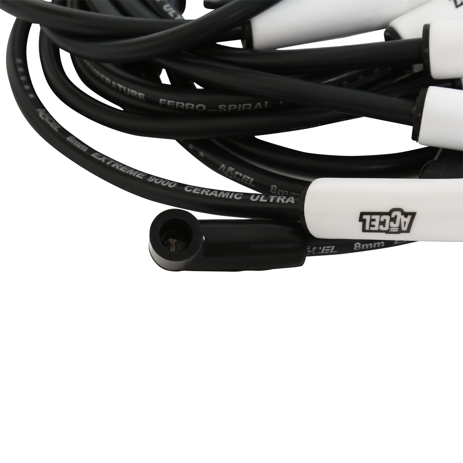 Extreme 9000 Ceramic Boot Spark Plug Wire Set - Image 3