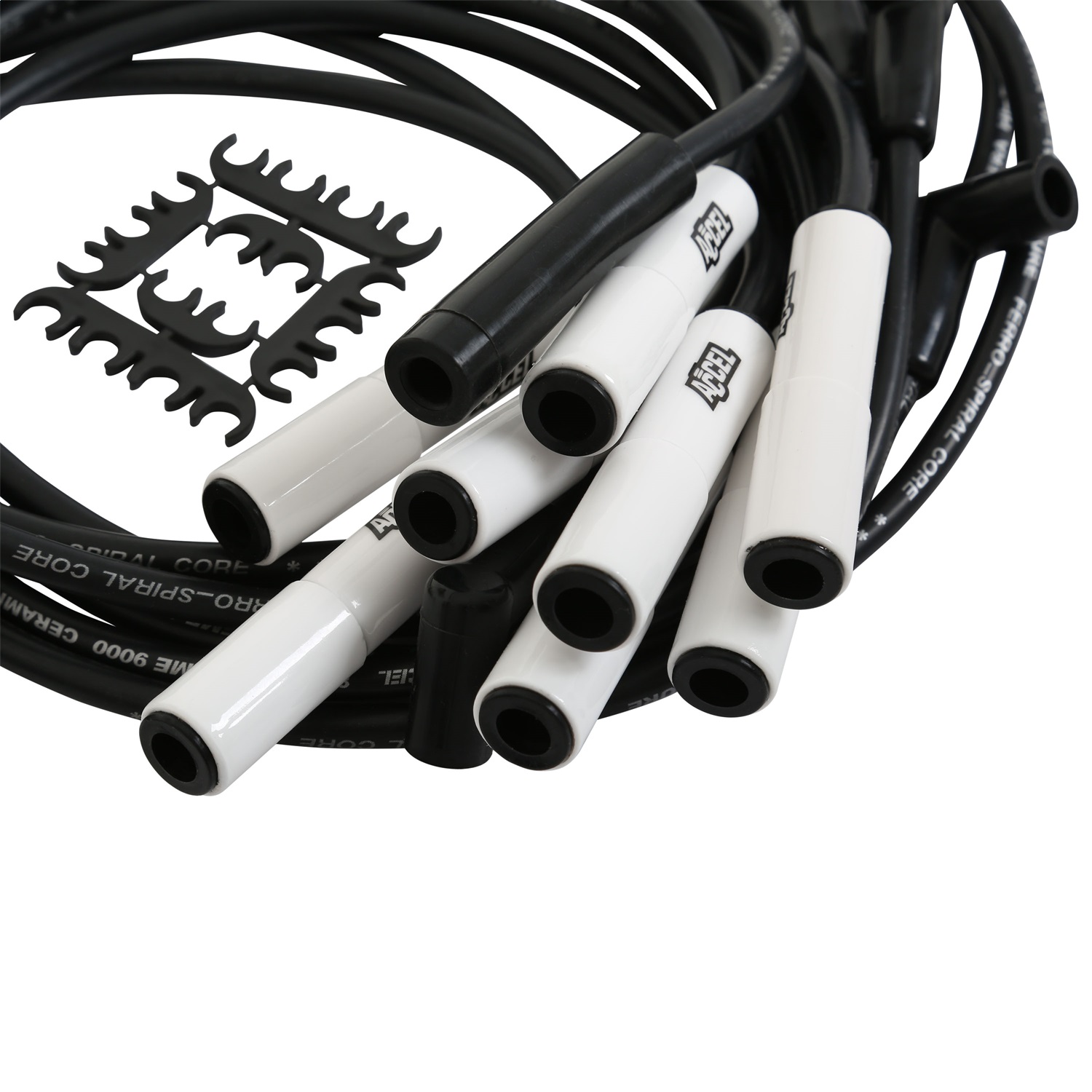 Extreme 9000 Ceramic Boot Spark Plug Wire Set - Image 4