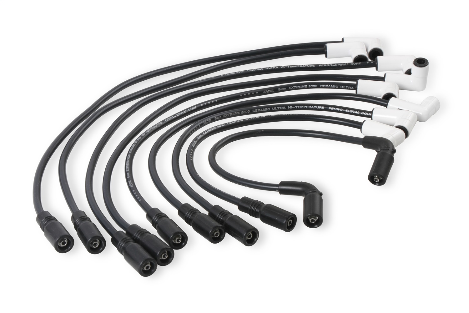 Extreme 9000 Ceramic Boot Spark Plug Wire Set - Image 3