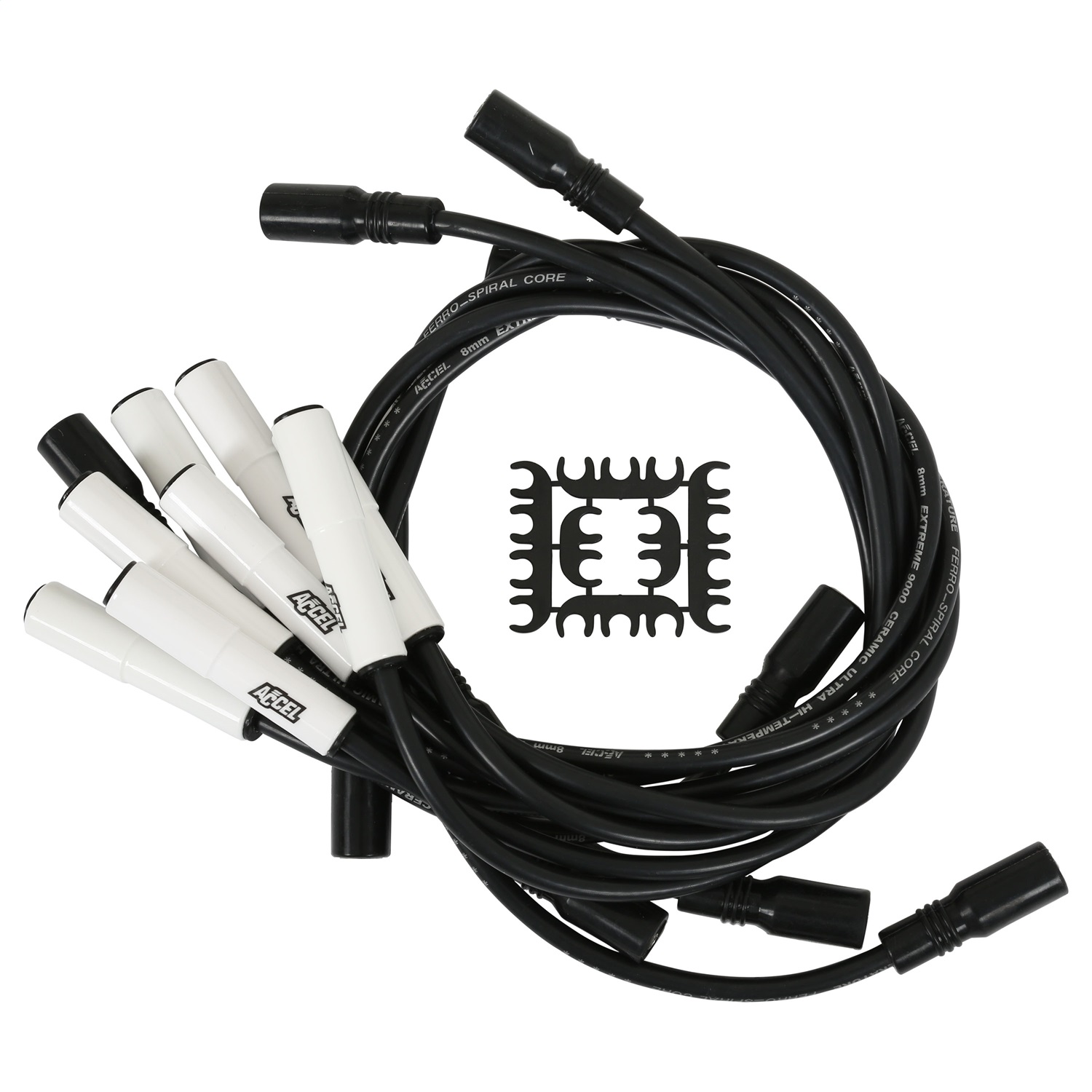 Extreme 9000 Ceramic Boot Spark Plug Wire Set - Image 2