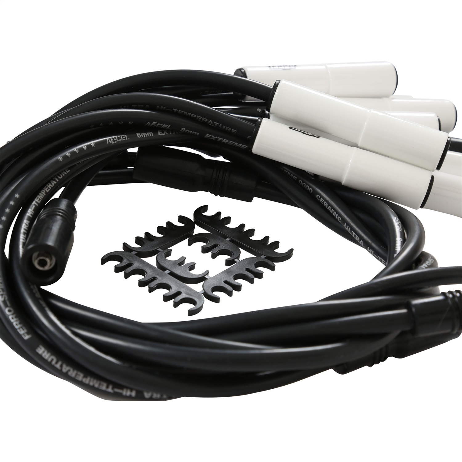 Extreme 9000 Ceramic Boot Spark Plug Wire Set - Image 3