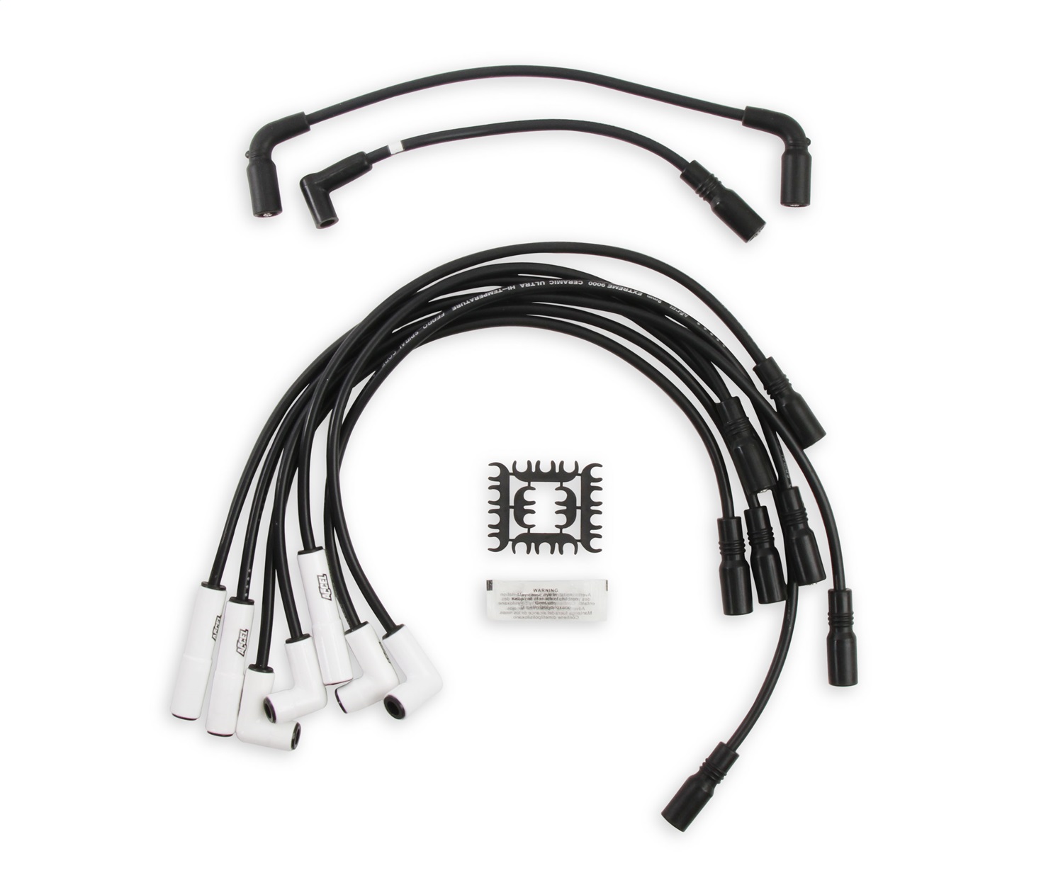 Extreme 9000 Ceramic Boot Spark Plug Wire Set - Image 2