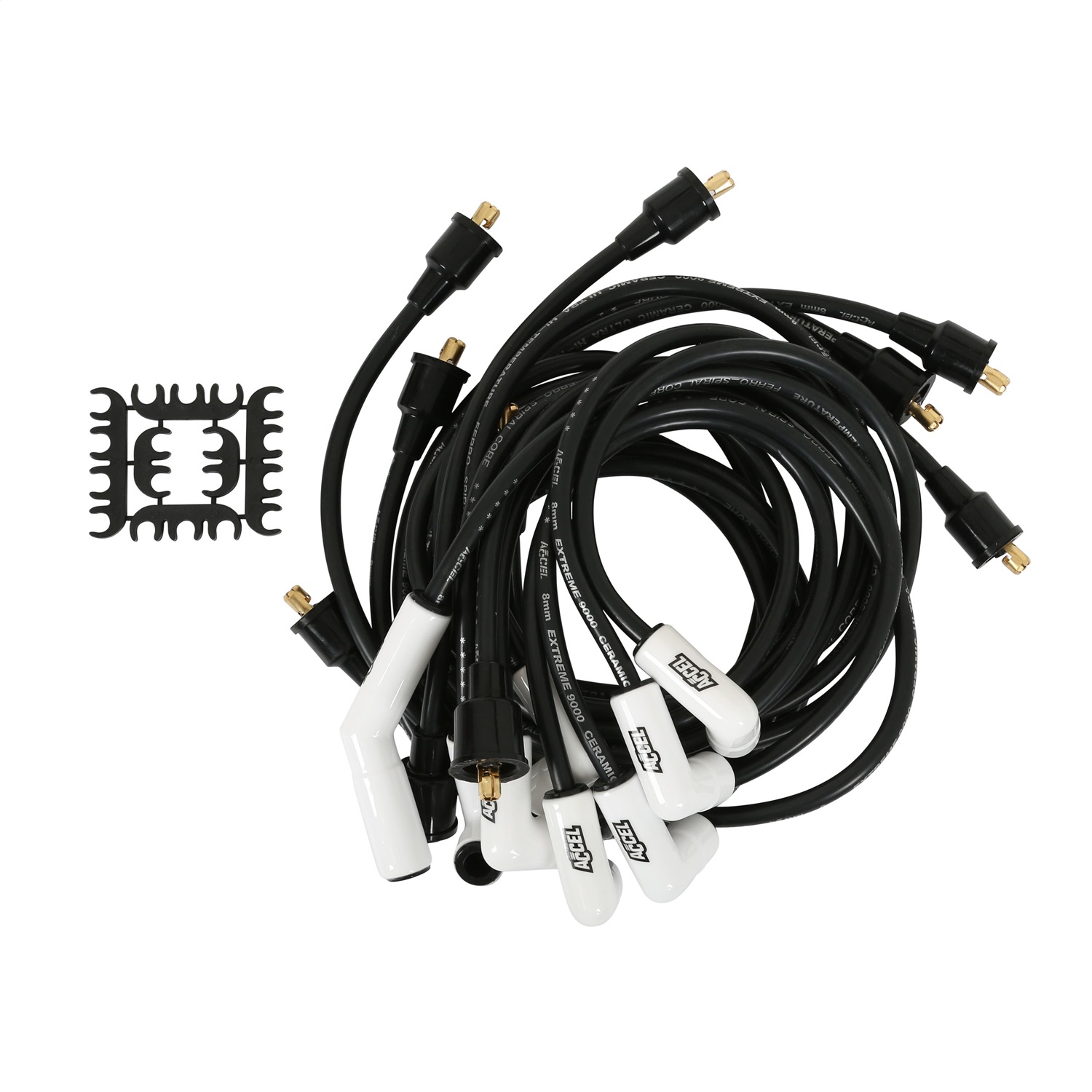 Extreme 9000 Ceramic Boot Spark Plug Wire Set