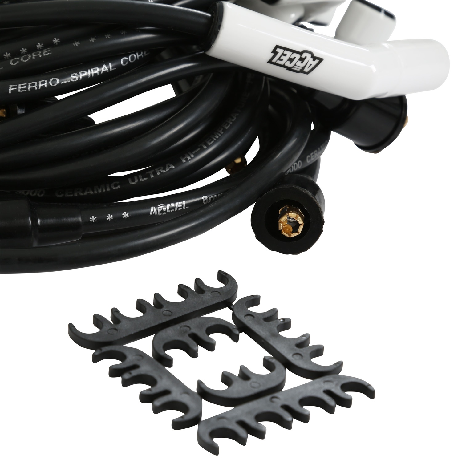 Extreme 9000 Ceramic Boot Spark Plug Wire Set - Image 3