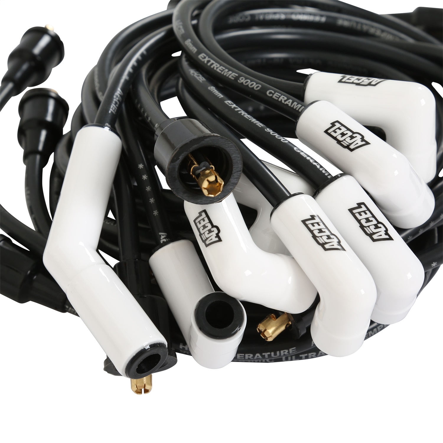 Extreme 9000 Ceramic Boot Spark Plug Wire Set - Image 4