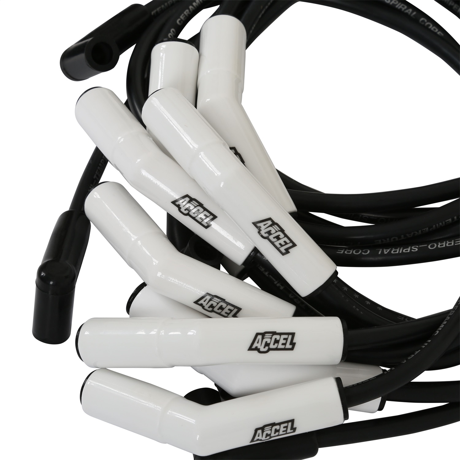 Extreme 9000 Ceramic Boot Spark Plug Wire Set - Image 3