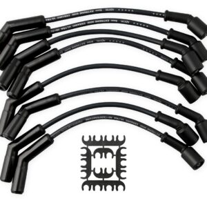 Extreme 9000 Black Ceramic Boot Spark Plug Wire Set