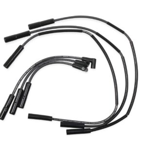 Extreme 9000 Black Ceramic Boot Spark Plug Wire Set
