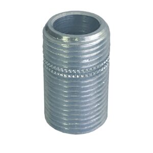 3/4in.-16 Threaded steel filter nipple; Each