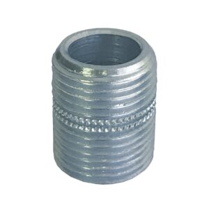 13/16in.-16 Threaded steel filter nipple; Each