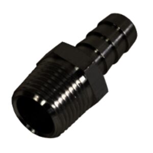 Straight Hose Barb Fitting; 3/8in. NPT Male x 3/8in. Barb; Each