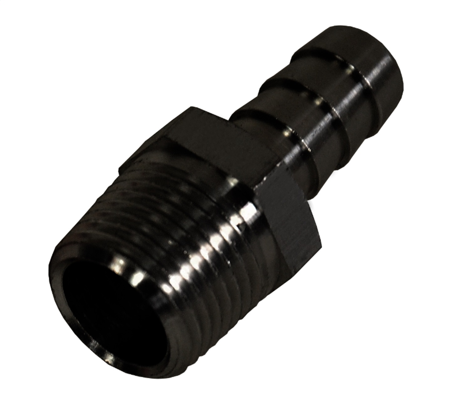 Straight Hose Barb Fitting; 1/2in. NPT Male x 1/2in. Barb; Each