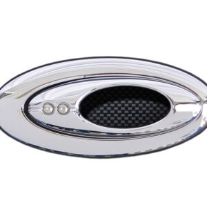 Elliptical Bezel Door Handles