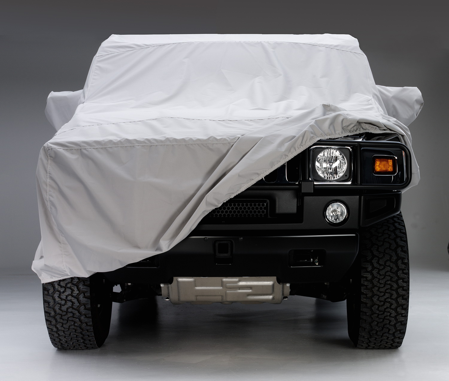 Custom WeatherShield HD Car Cover-Gray