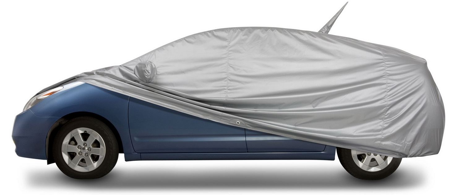 Custom Reflectect Car Cover-Silver