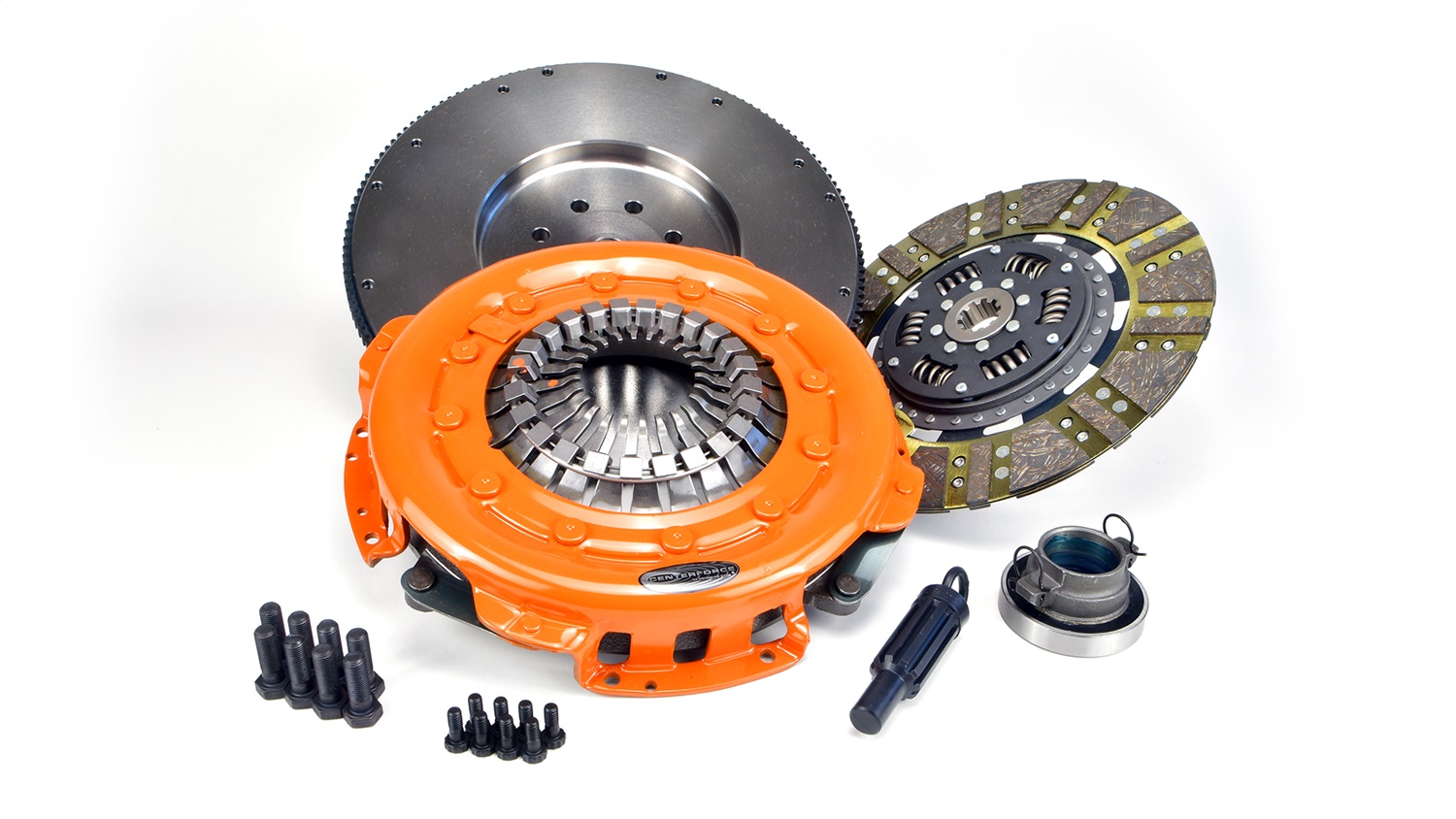 Dual Friction(R); Clutch Pressure Plate; Disc; and Flywheel Set