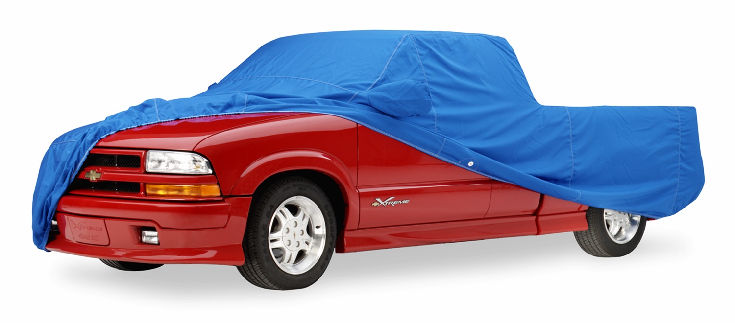 Custom Sunbrella Car Cover-Pacific Blue