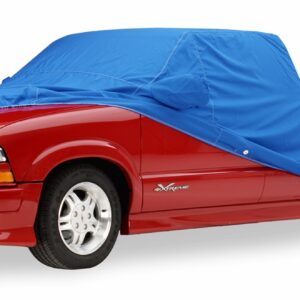Custom Sunbrella Car Cover-Pacific Blue
