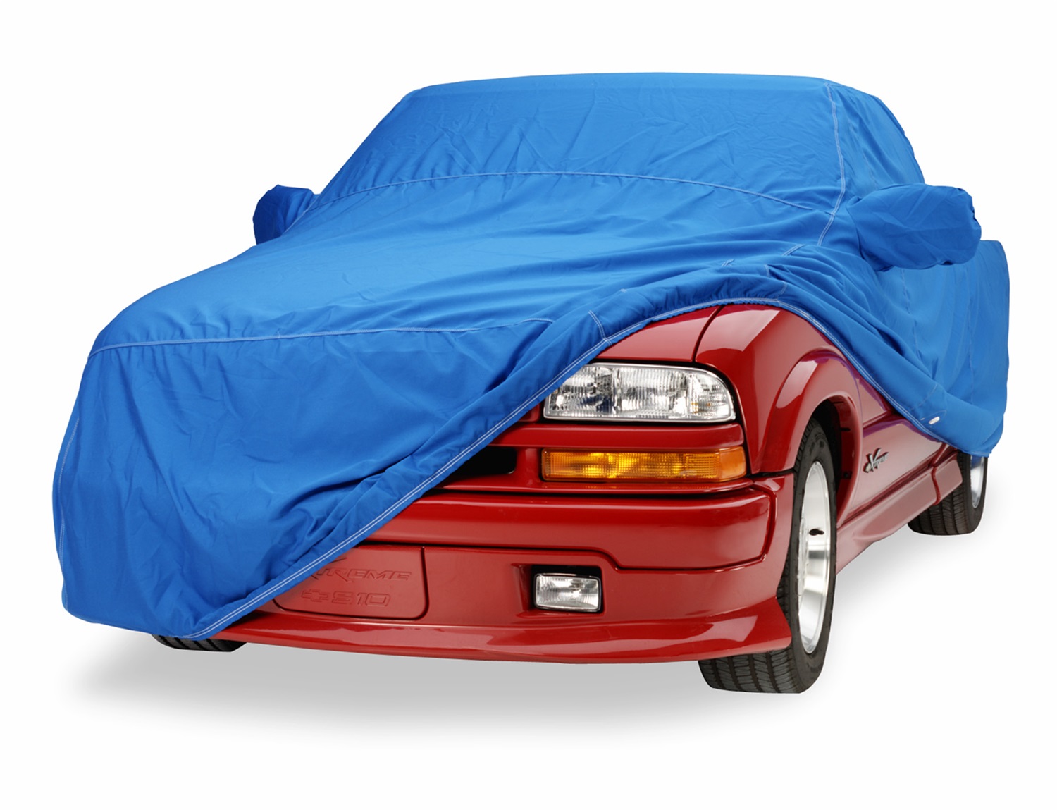 Custom Sunbrella Car Cover-Pacific Blue