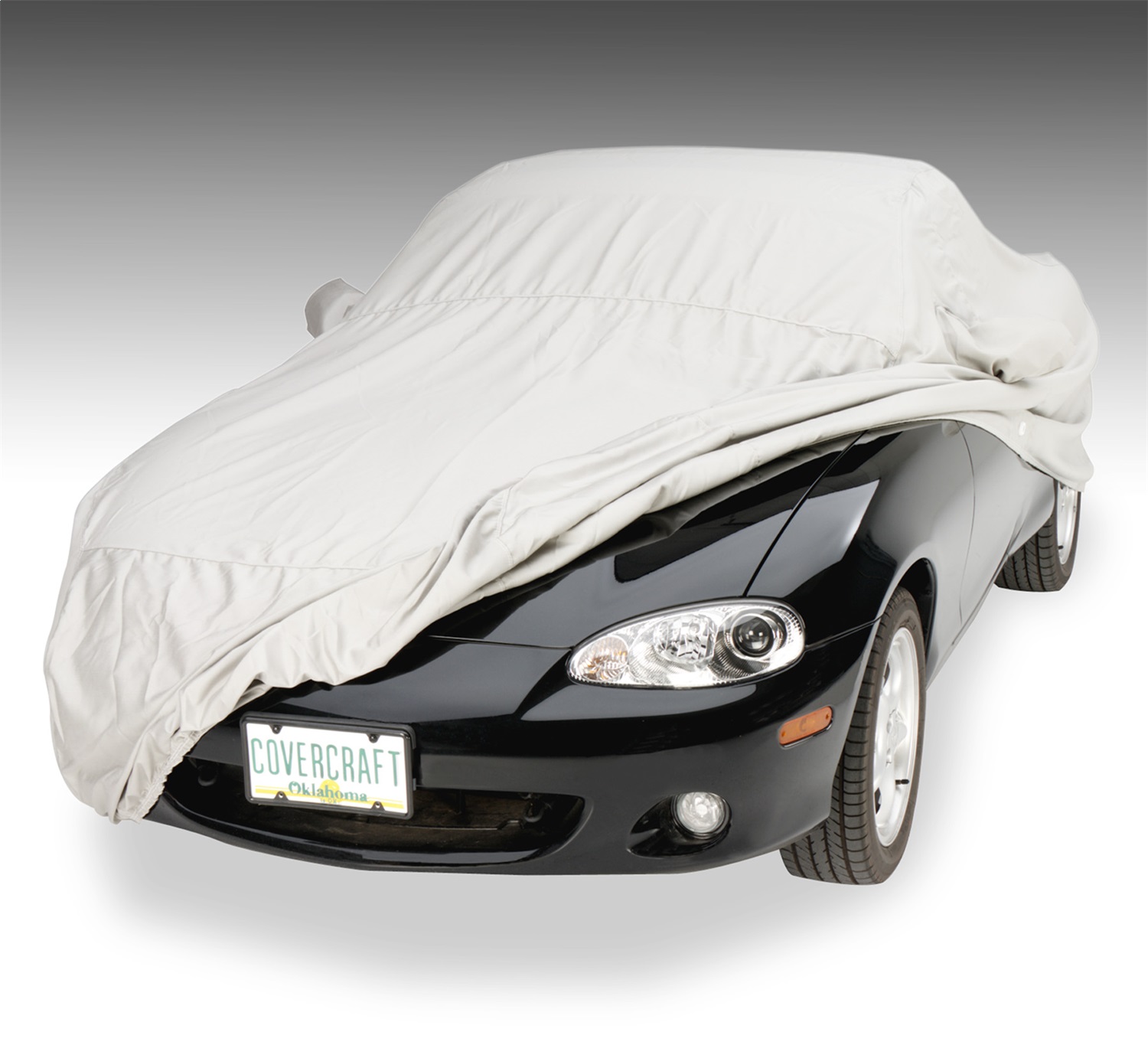 Custom Sunbrella Car Cover-Gray