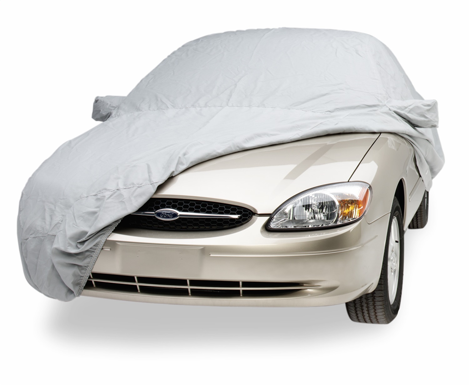 Custom Polycotton Car Cover-Gray
