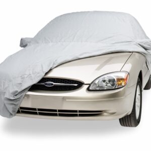 Custom Polycotton Car Cover-Gray