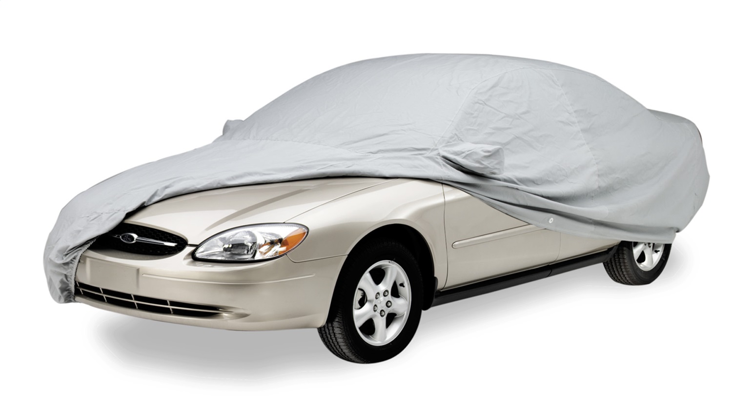 Custom Polycotton Car Cover-Gray