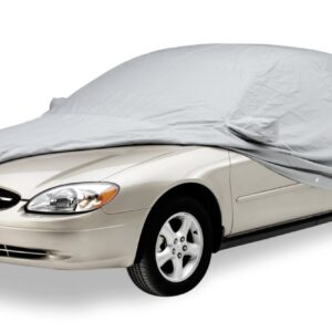 Custom Polycotton Car Cover-Gray