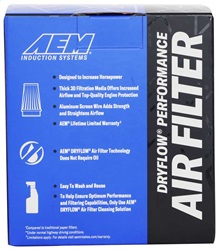 AEM DryFlow Air Filter - Image 3