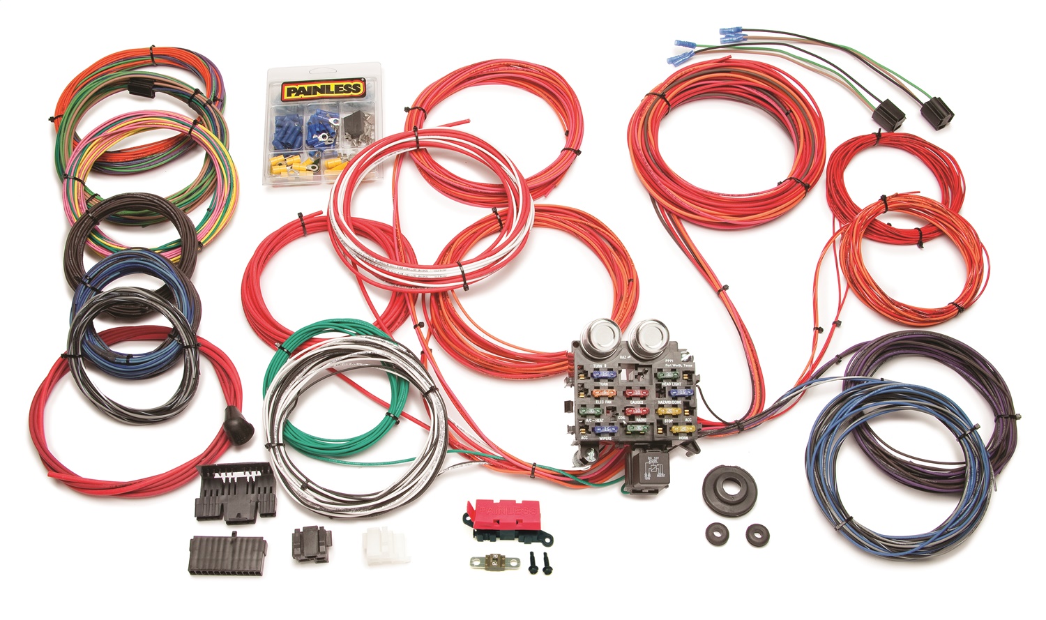 21 Circuit Classic Customizable Trunk Mount Chassis Harness