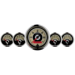 GAUGE KIT; 5 PC.; 3 3/8in./2 1/16in.; ELEC. SPEEDOMETER; CRUISER