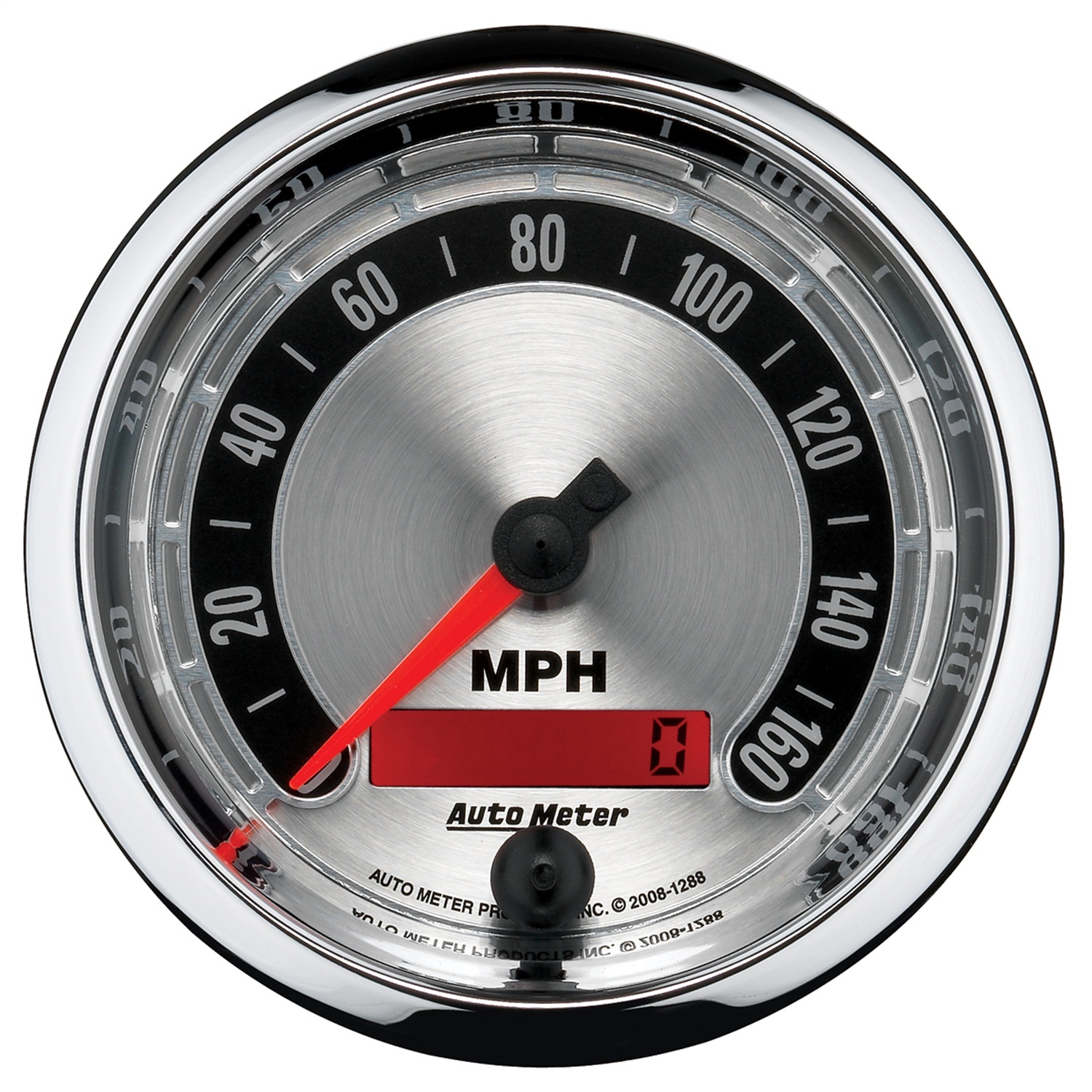 GAUGE KIT; 5 PC.; 3 3/8in./2 1/16in.; ELEC. SPEEDOMETER; AMERICAN MUSCLE - Image 9