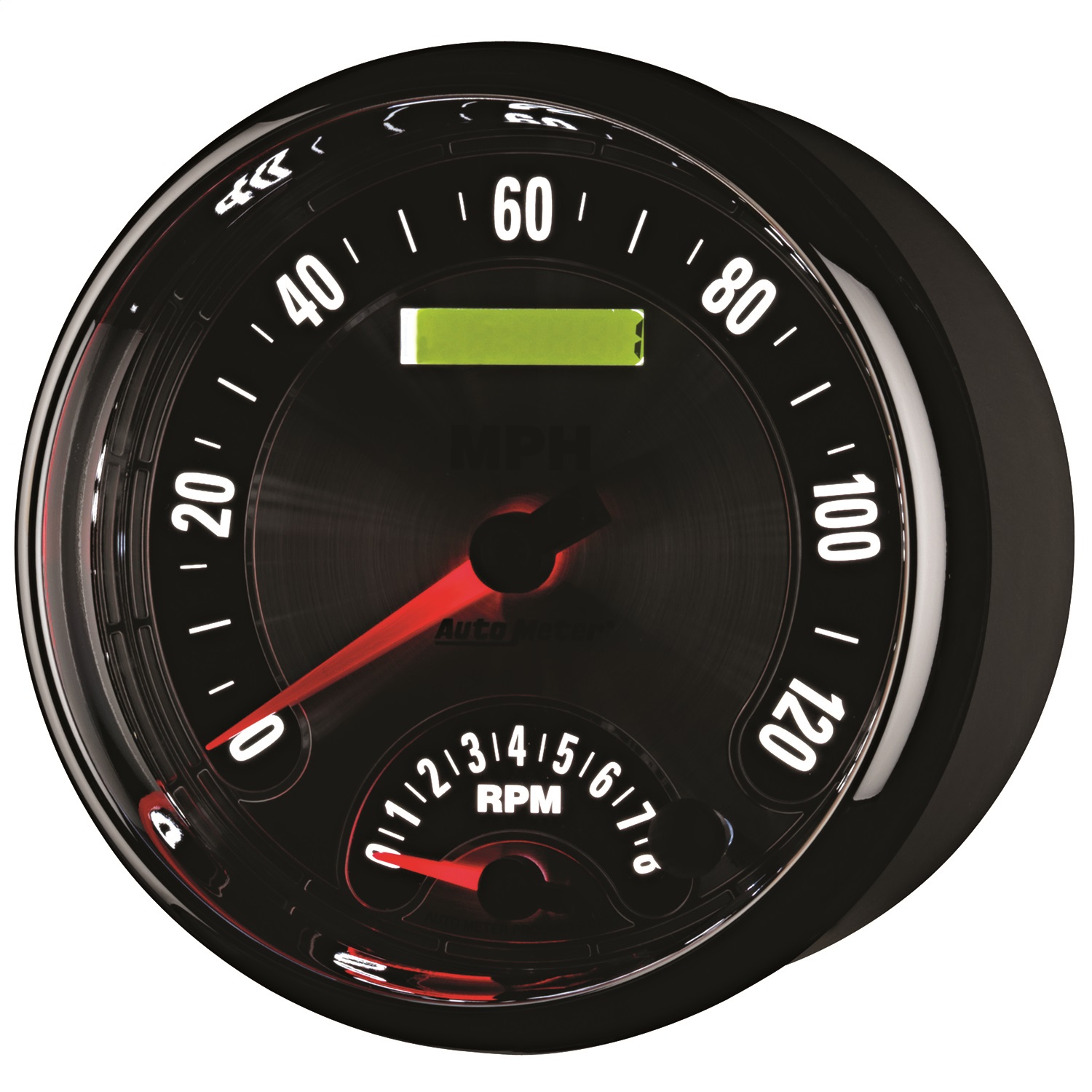 GAUGE; TACH/SPEEDO; 5in.; 160MPH/8K RPM; ELEC. PROGRAM.; AMER. MUSCLE - Image 3