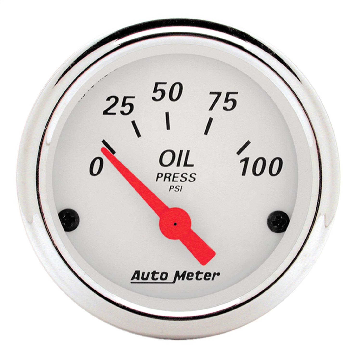GAUGE KIT; 5 PC.; 3 1/8in./2 1/16in.; MECH. SPEEDOMETER; ARCTIC WHITE - Image 6