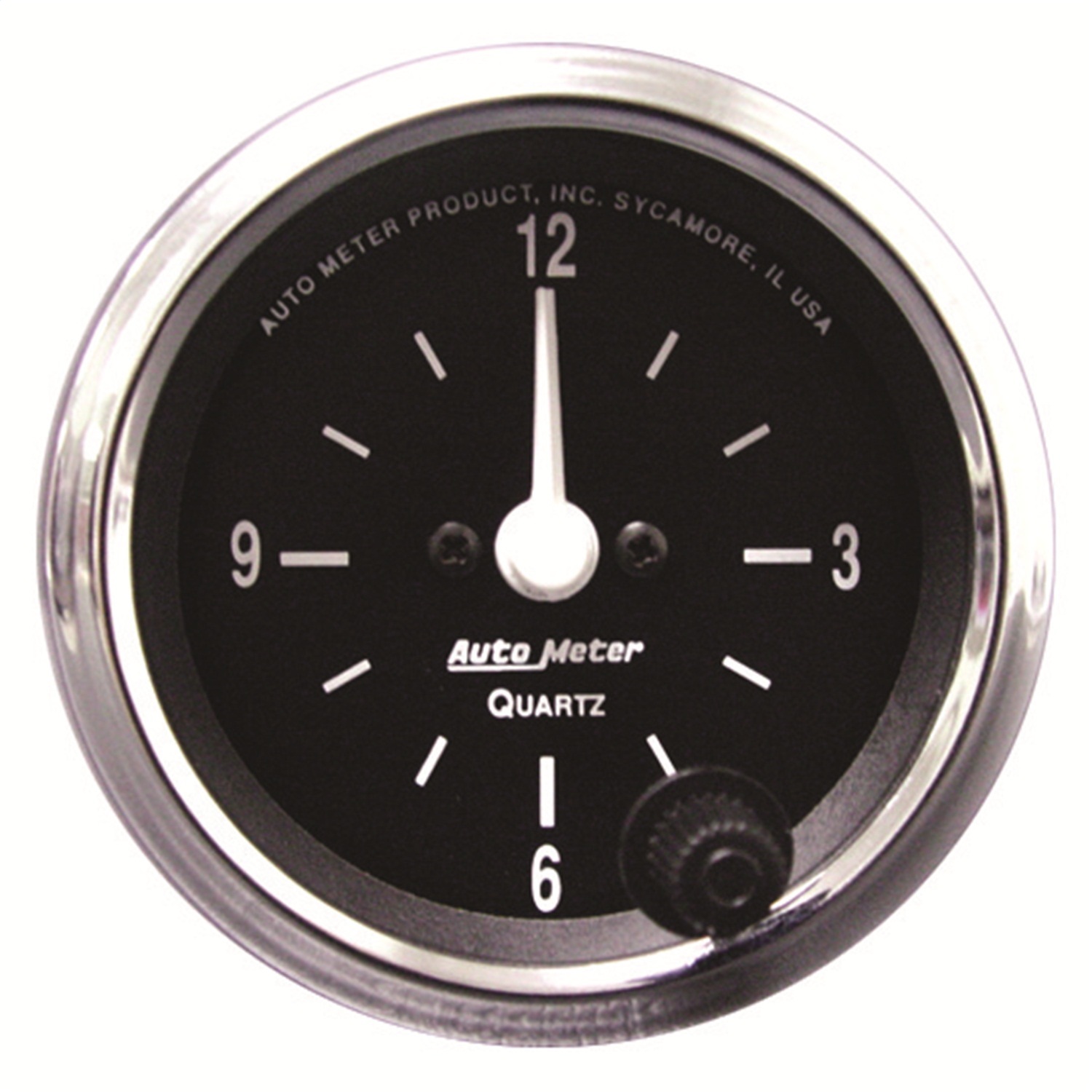 GAUGE; CLOCK; 2 1/16in.; 12HR; ANALOG; COBRA