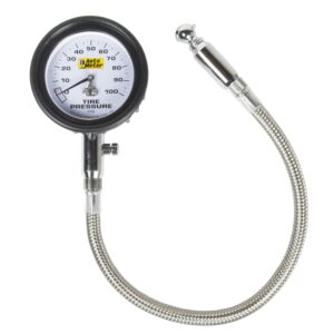 GAUGE; TIRE PRESSURE; 0-100PSI; ANALOG