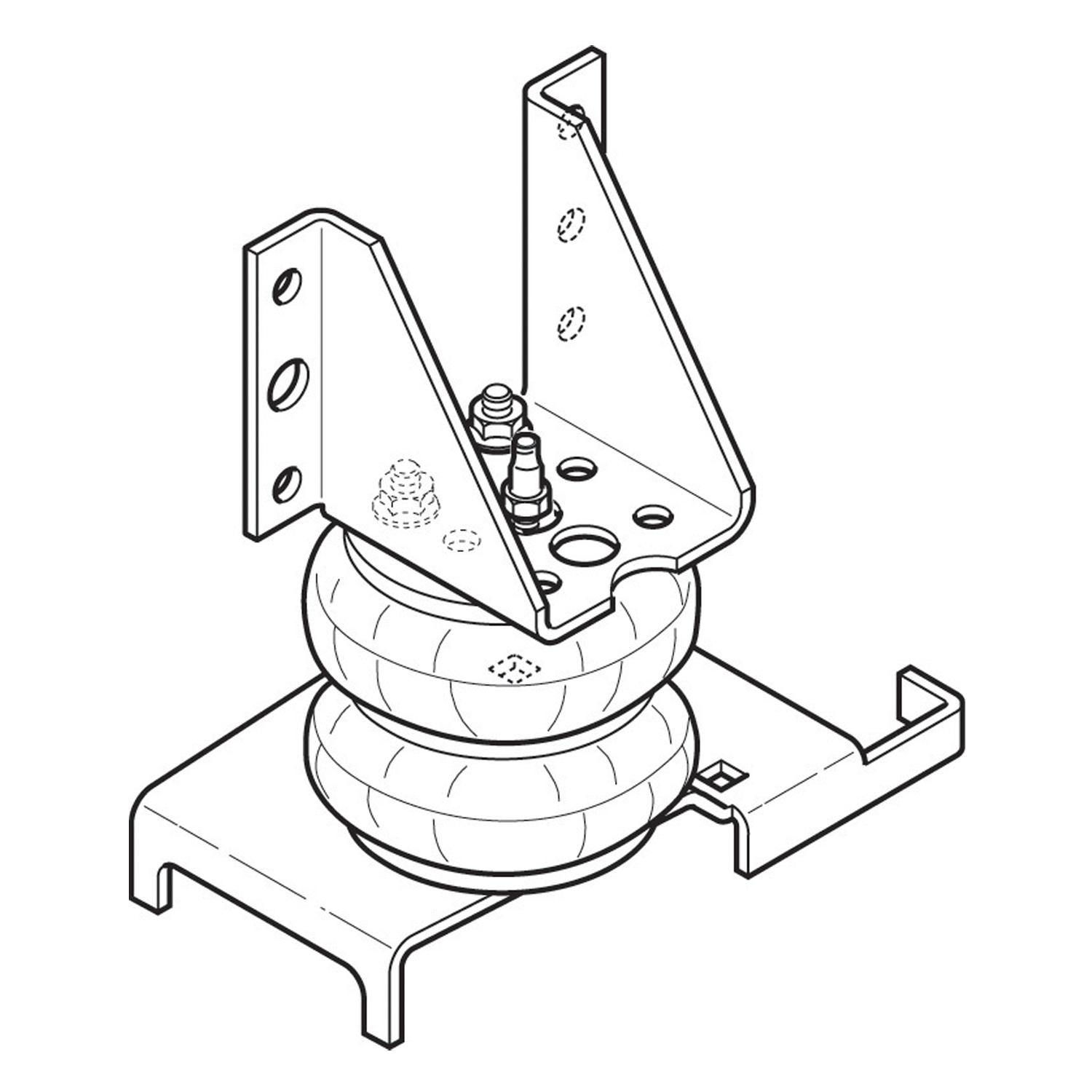 Ride-Rite® Air Helper Spring Kit
