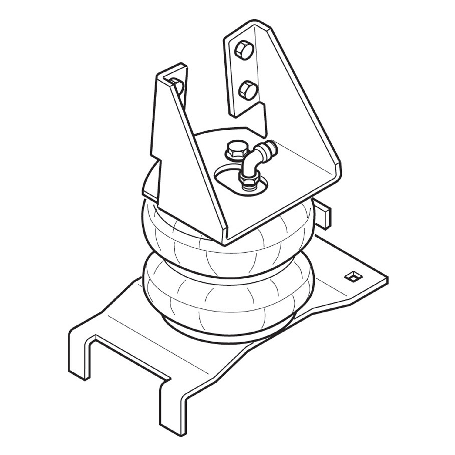 Ride-Rite® Air Helper Spring Kit
