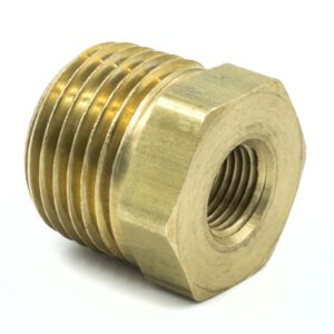FITTING; ADAPTER; 1/2in. NPT MALE; 1/8in. NPT FEMALE; BRASS