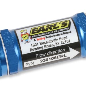 Aluminum In-Line Fuel Filter