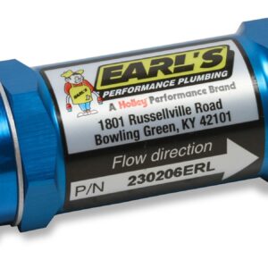 Aluminum In-Line Fuel Filter