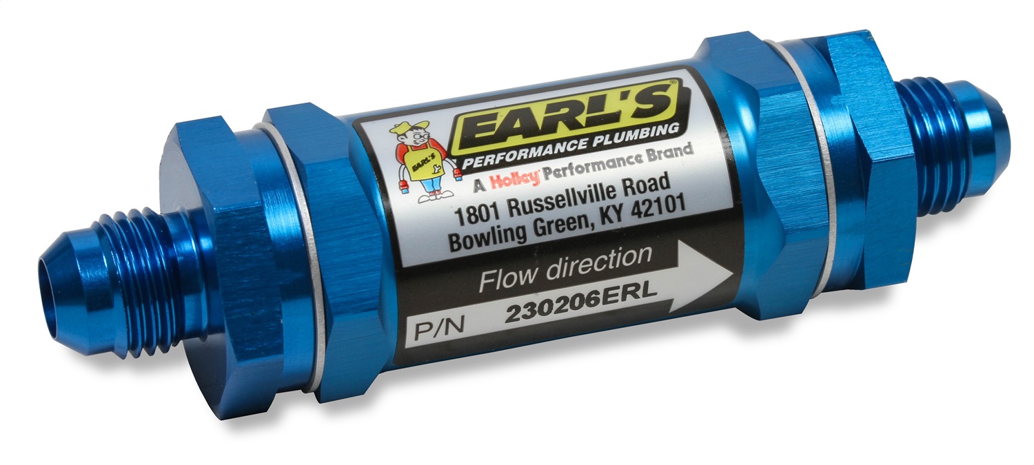 Aluminum In-Line Fuel Filter