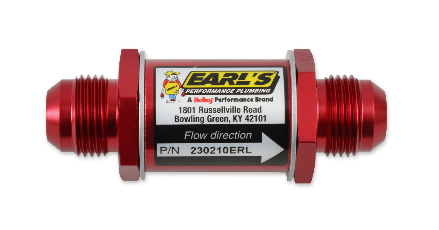 Aluminum In-Line Fuel Filter