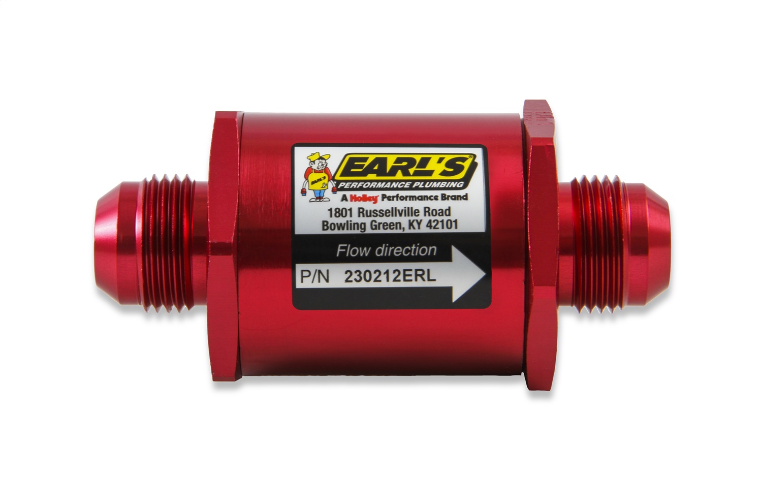 Aluminum In-Line Fuel Filter