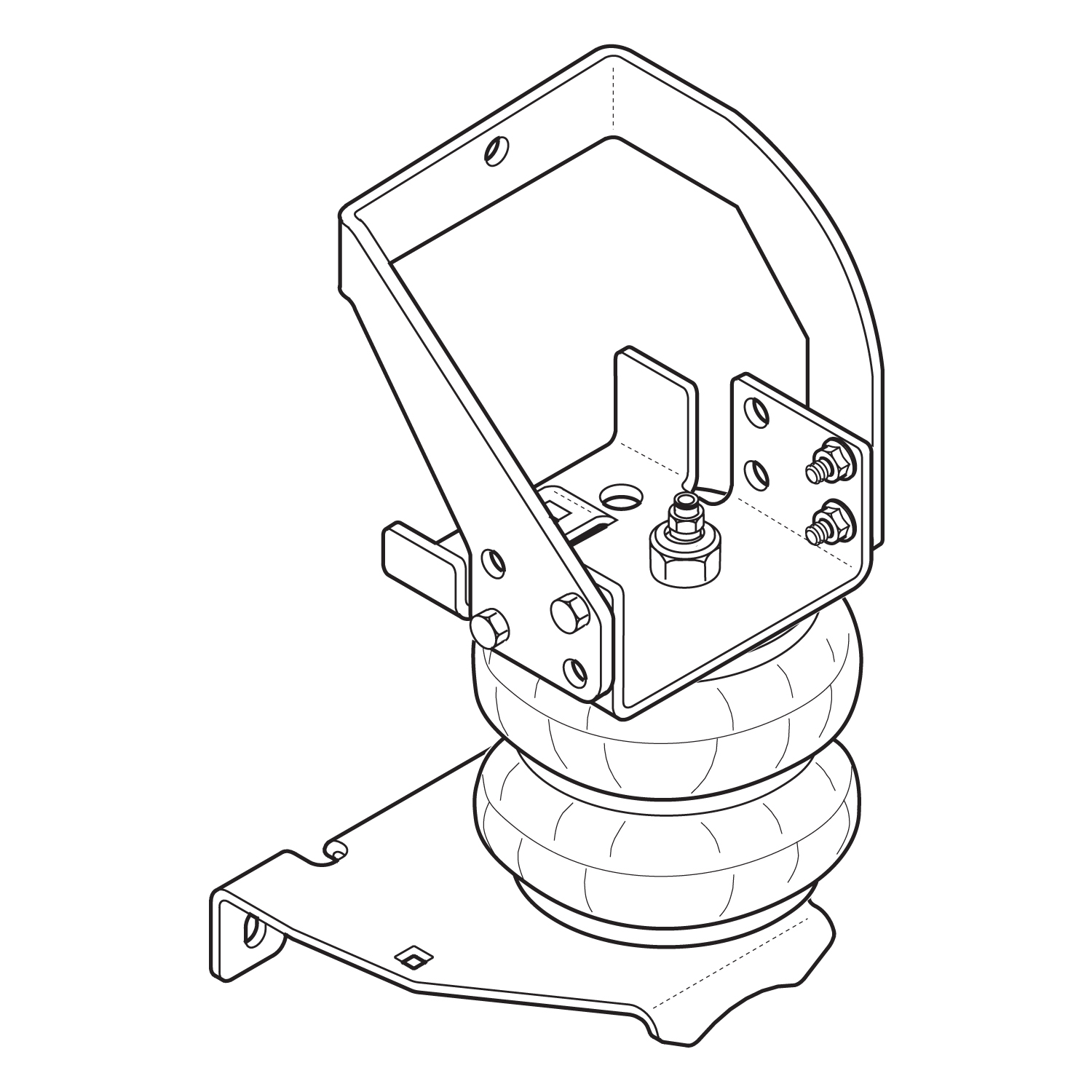 Ride-Rite® Air Helper Spring Kit