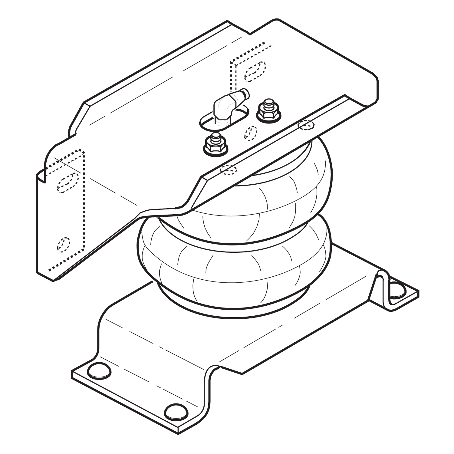 Ride-Rite® Air Helper Spring Kit