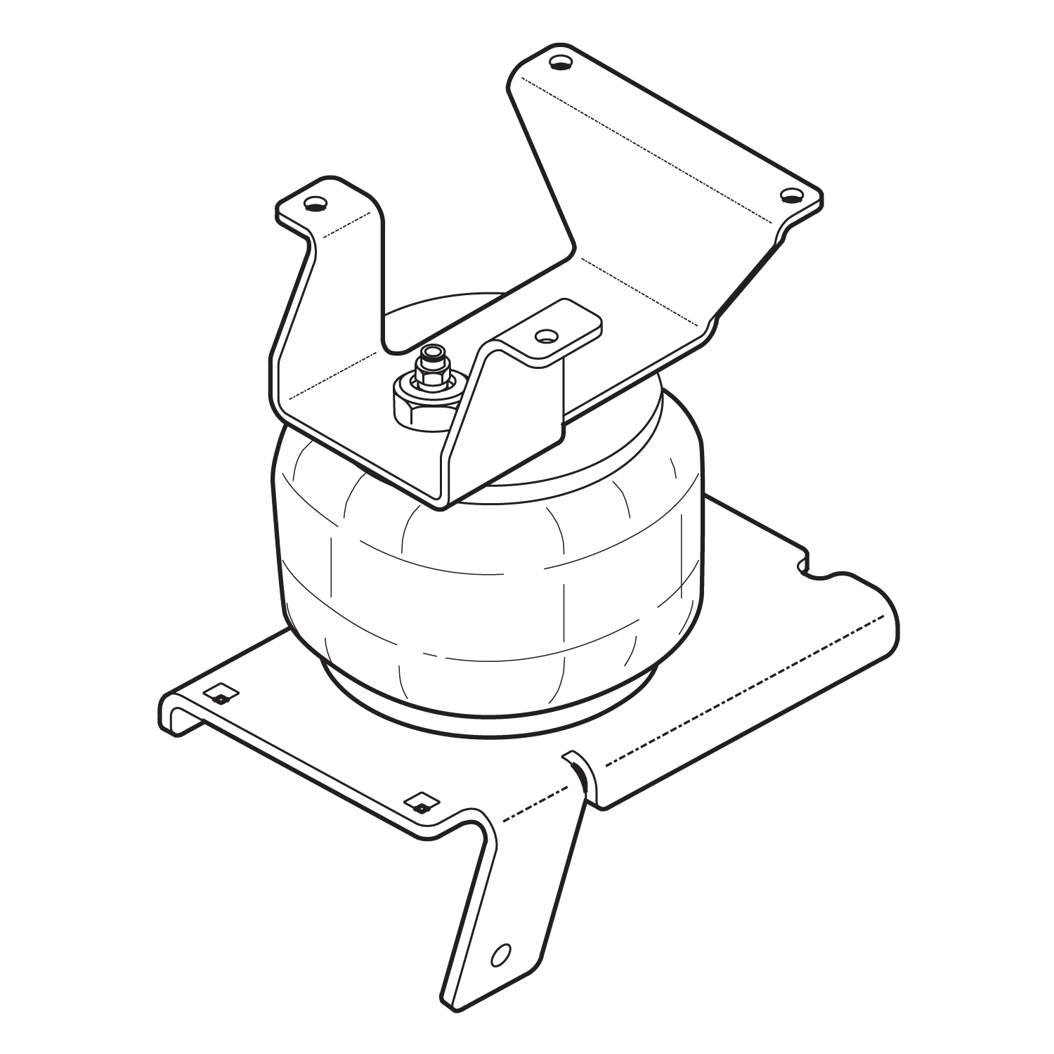 Ride-Rite® Air Helper Spring Kit
